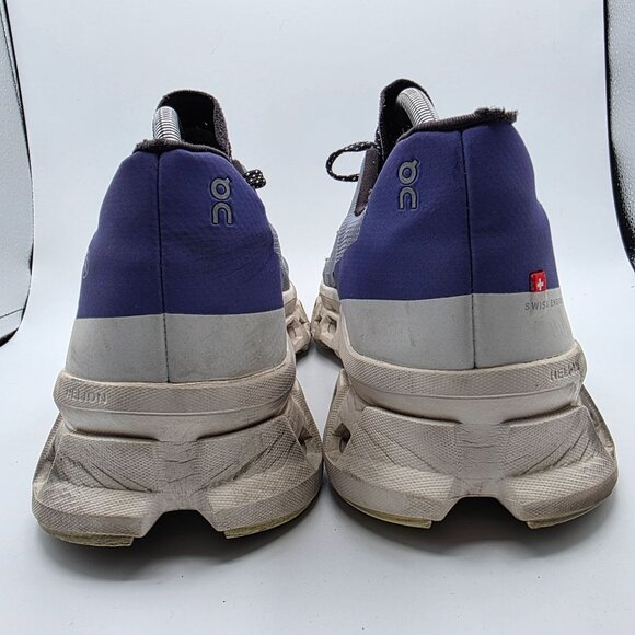 On Cloud Cloudmonster Mens Size 12 Gray Athletic Shoes Running Walking Outdoors - Picture 5 of 13